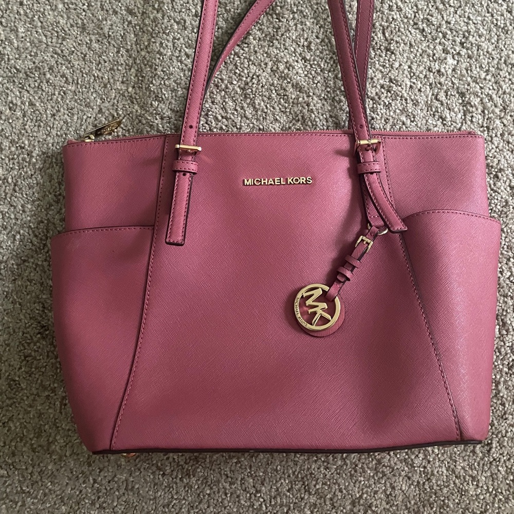 Pink Michael Kors purse